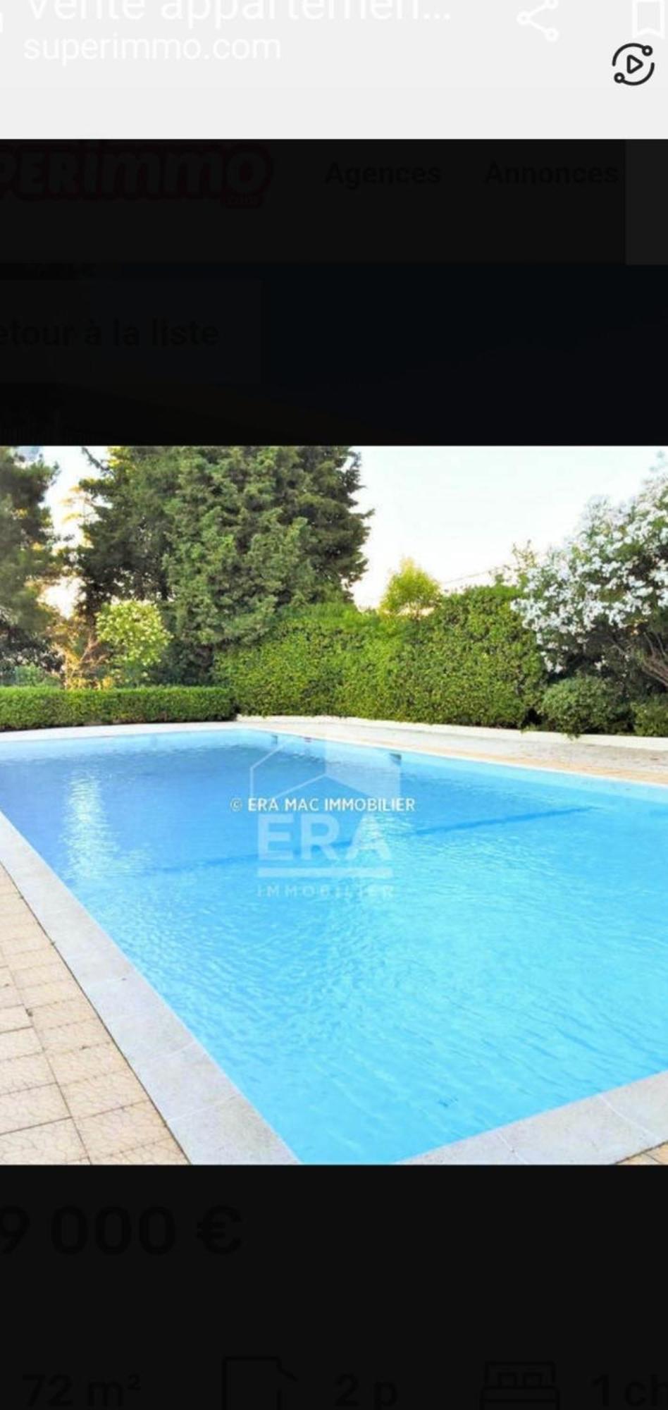 Spacieux 2 Pieces Terrasse Et Piscine Канны Экстерьер фото